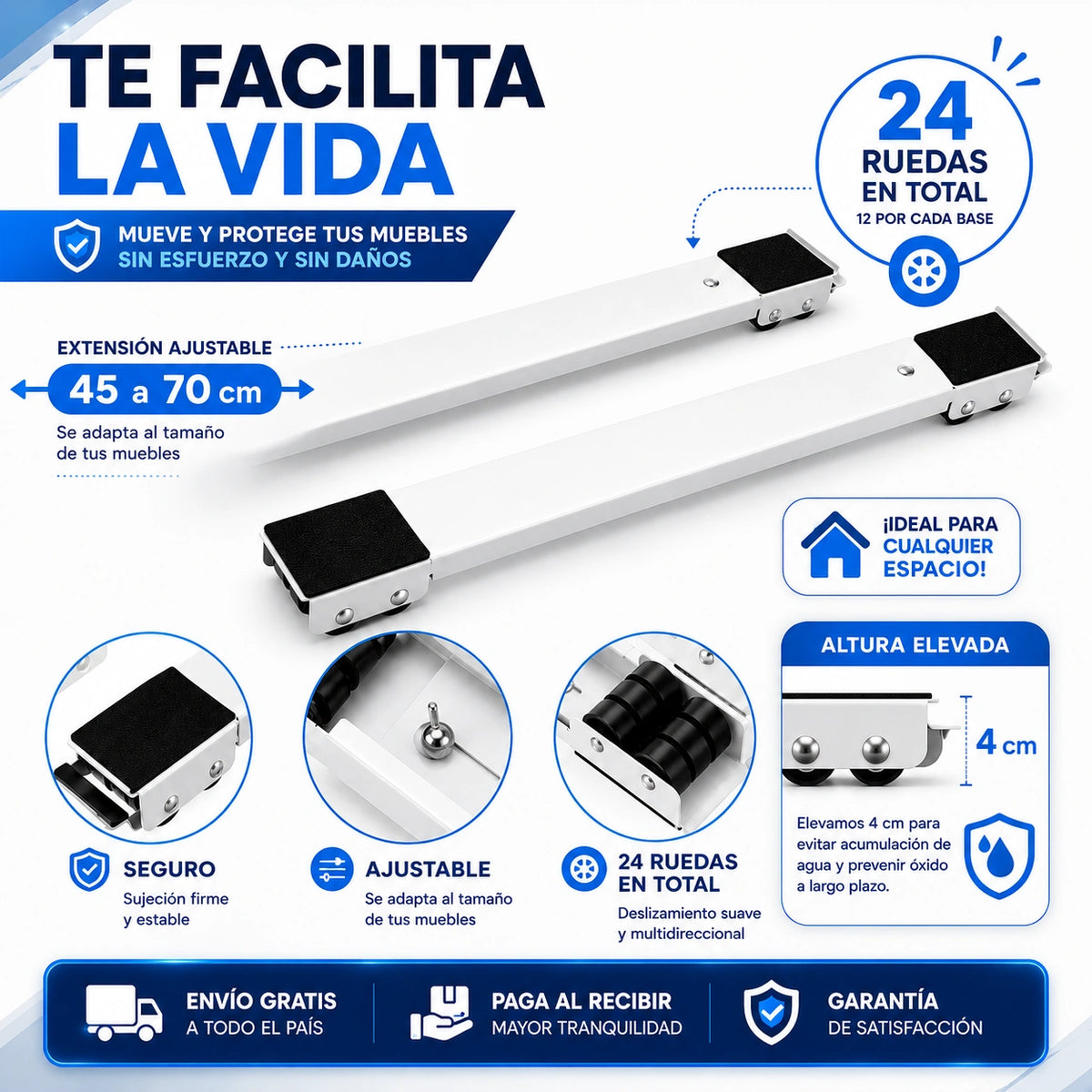Base con Ruedas