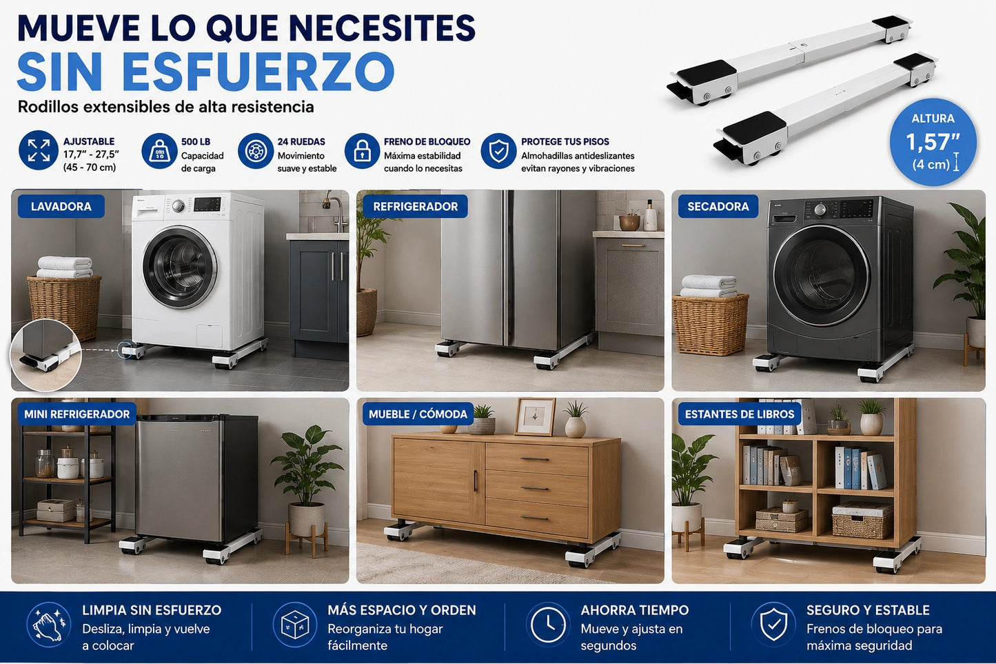 Base con Ruedas